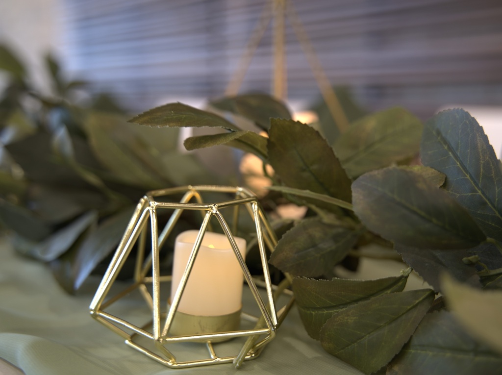 Wire Gold Geometric