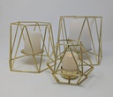 Wire Gold Geometric