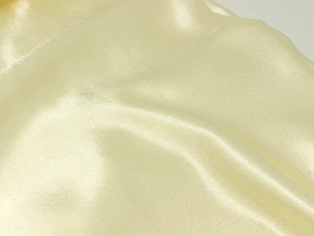 Ivory Satin Tablecloth