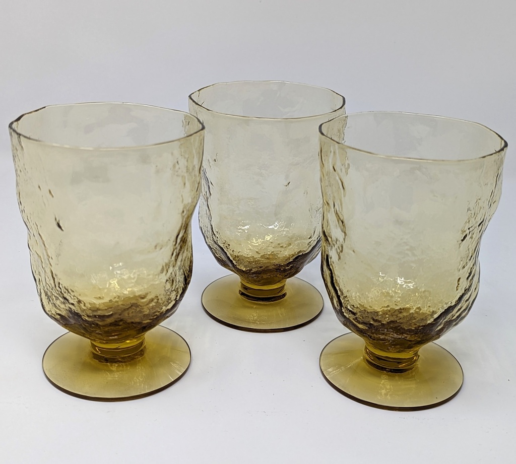 Short Gold Glasses