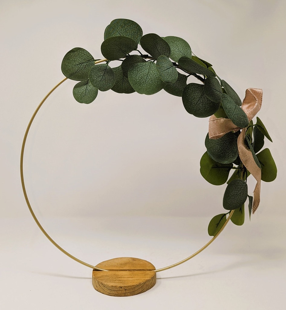 Gold Ring Centerpiece