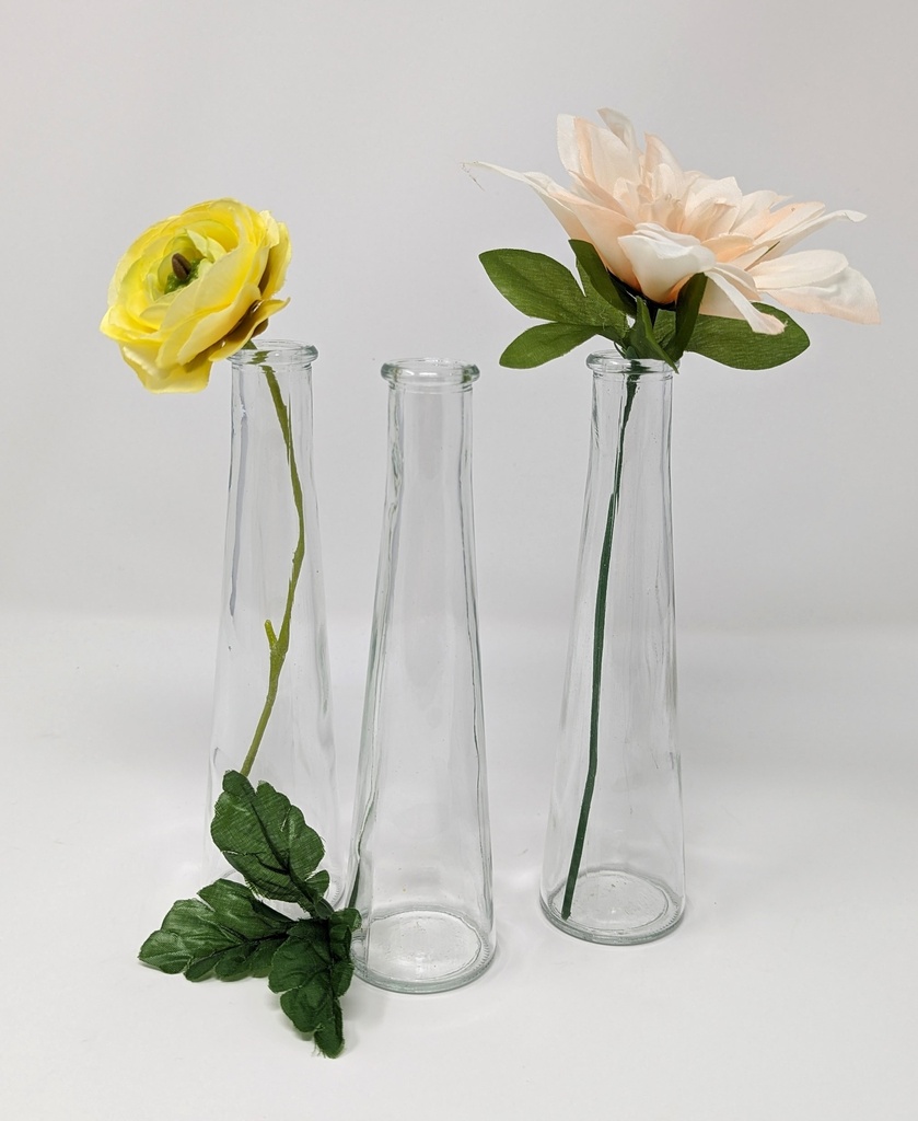 Bud Vase Skinny Clear