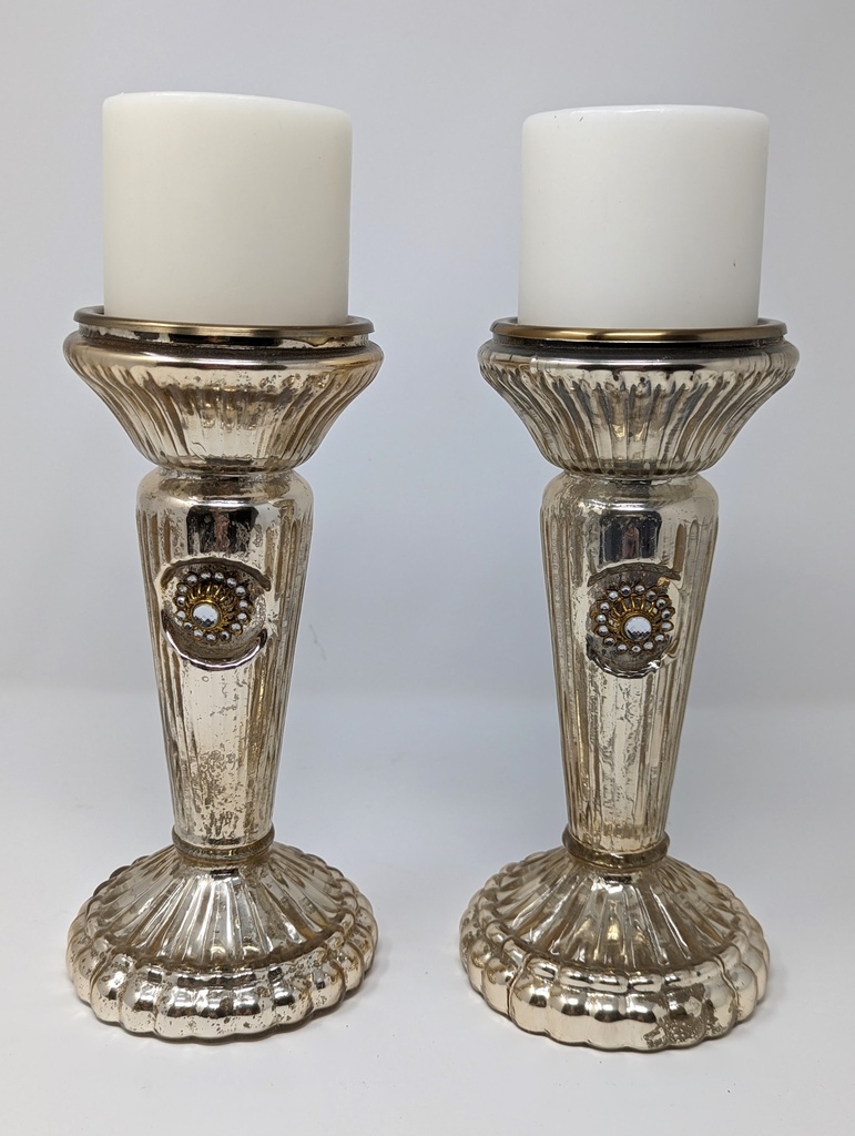 Champagne Taper Candleholder