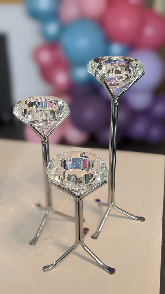 Diamond Tea Light Holders