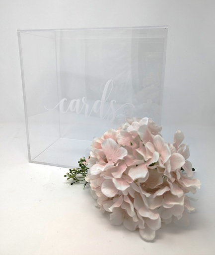 [MISC-ACRYLIC-CARDBOX] Acrylic Card Box