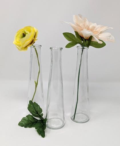 Bud Vase Skinny Clear